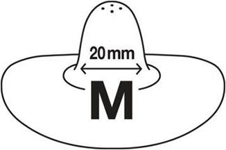 Produktbild NUK Brusthütchen (M)