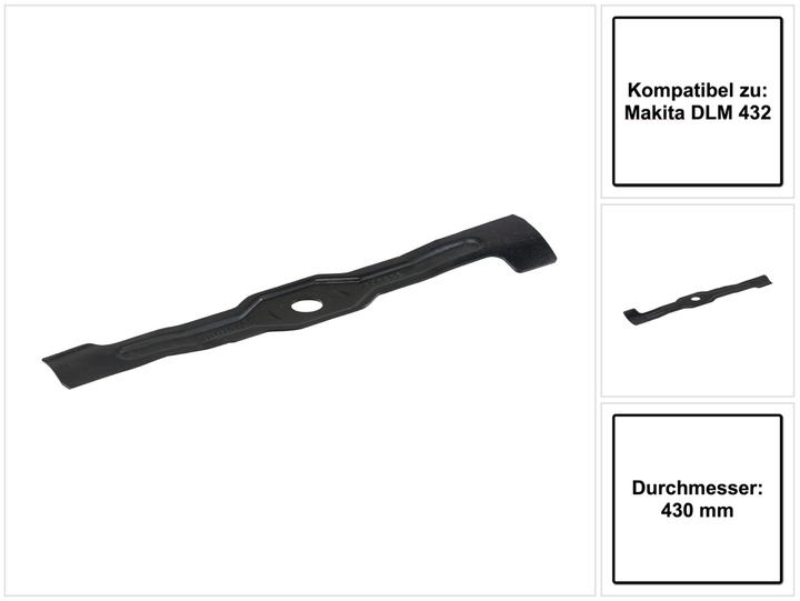 Image du produit Makita couteau faucille (Tondeuse à gazon, Lawn mower blades + replacement blades garden machinery)