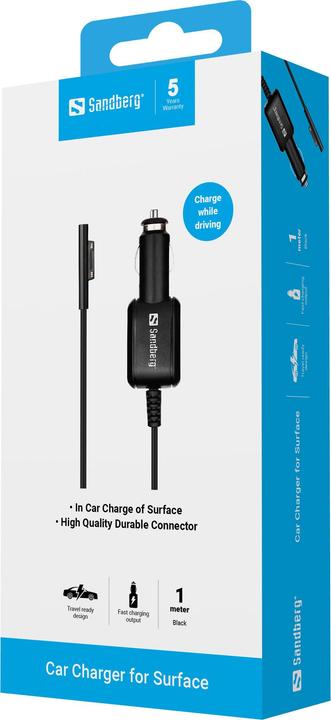 Produktbild Sandberg Car Charger Surface Pro 3/4