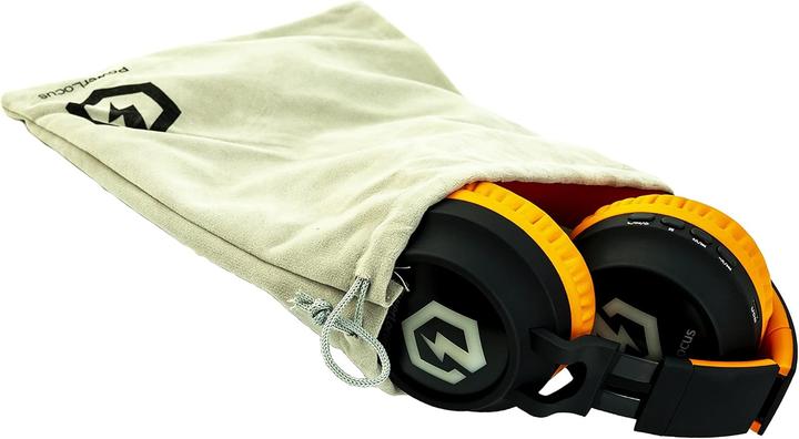 Produktbild PowerLocus Buddy Bluetooth-Kinderkopfhörer black/orange