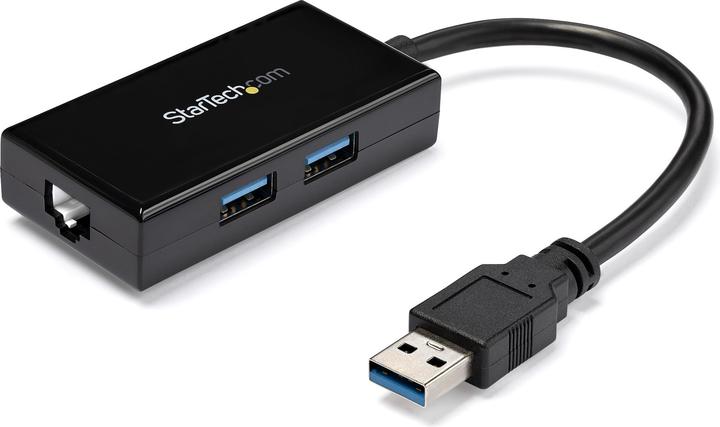 Actual product image StarTech USB 3.0 Gigabit Ethernet and USB 3.0 Hub (USB-A, 1 portion)