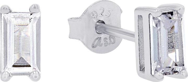 Produktbild S.Oliver Ohrschmuck für Damen, 925 Sterling Silber, Zirkonia synth., Muschelkernperle (Silber 925)