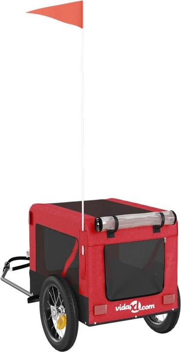 Produktbild vidaXL Fahrradanhänger Hund