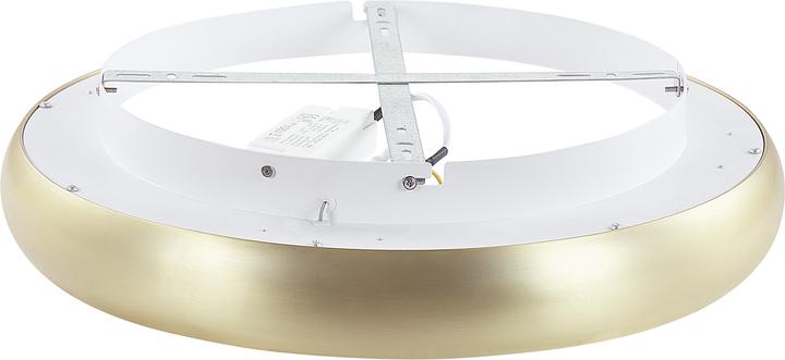 Image du produit Beliani Plafonnier LED or forme anneau ATARAN (2100 lm)