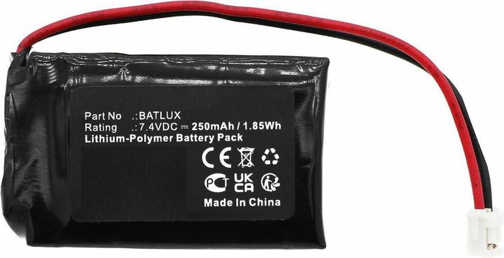 CoreParts Batteria per pistola ad acqua DLX Luxe (7.40 V, 250 mAh)