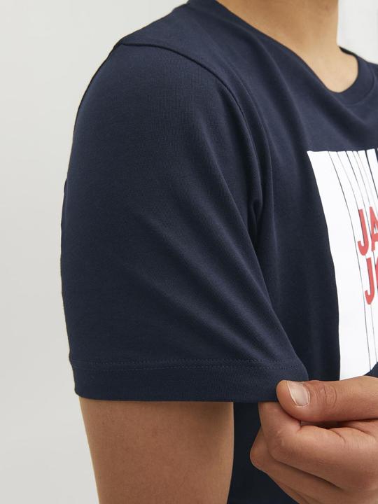 Actual product image Jack & Jones Jjecorp Logo Tee Play Ss O-Neck Noos Mni (128)