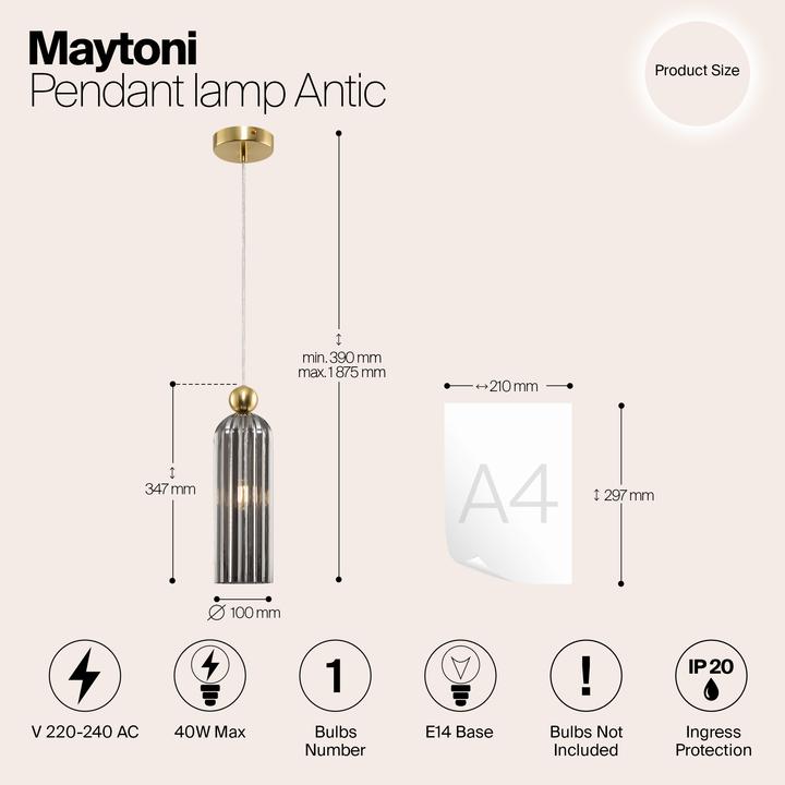 Produktbild Maytoni Antic (E14)