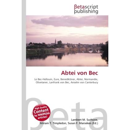 Abtei von Bec, Sachbücher
