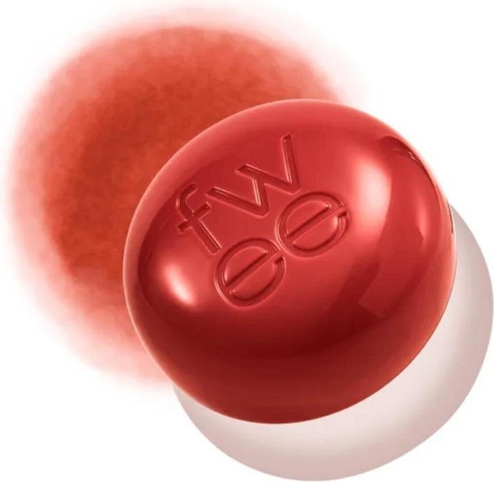 Actual product image Fwee Blurry Pudding Pot Airbrushed Blush & Lip Buildable Pigment Long-Lasting (RS02 Lyrics)