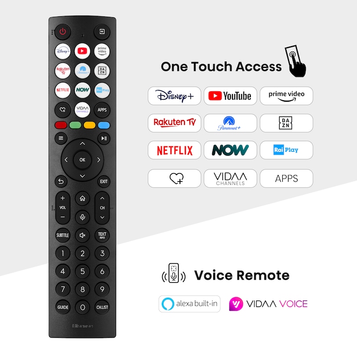 Produktbild Hisense TV 65E7NQ (65", E7NQ, QLED, 4K, 2024)