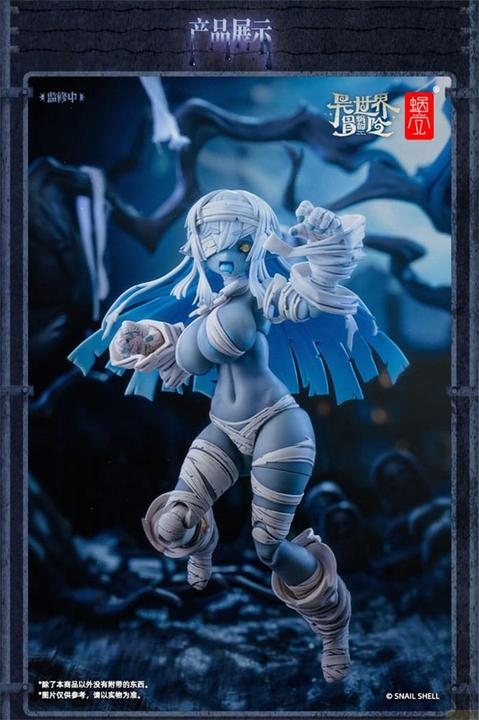 Actual product image Snail Shell Original Character Action Figure Kit 1/12 RPG-03 Zombie Girl Grisa 15 cm
