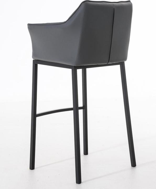 Actual product image CLP Barstool Damaso B with 4-leg frame, grey
