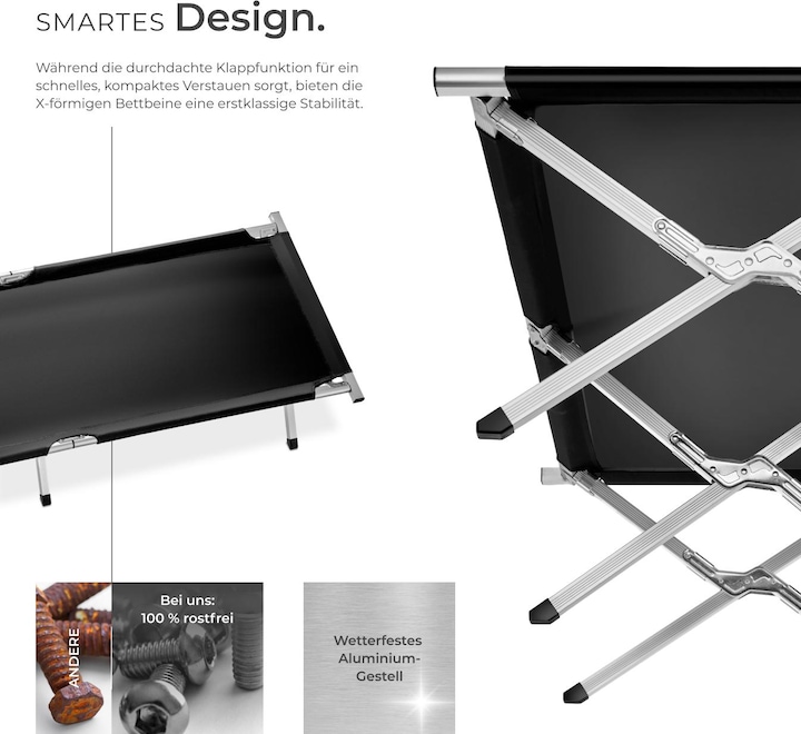Actual product image tectake Cot