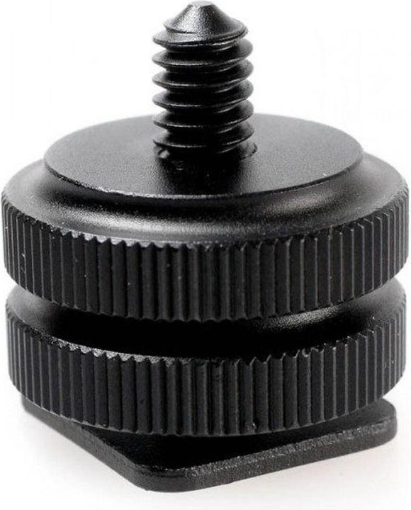 Caruba Blitzschuh Adapter Universal Blitzschuh > 1/4" AuÃengewinde (Blitzgerät Adapter)
