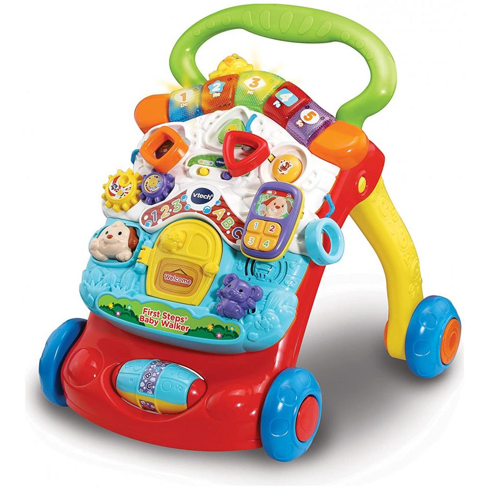 VTech 505603 Baby Interactive with Activities My First Walk with Melodies and Phrases (English Versi