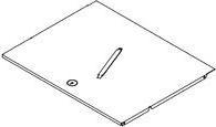 Immagine prodotto APG Cash Drawer Coperchio chiudibile a chiave 1 pezzo