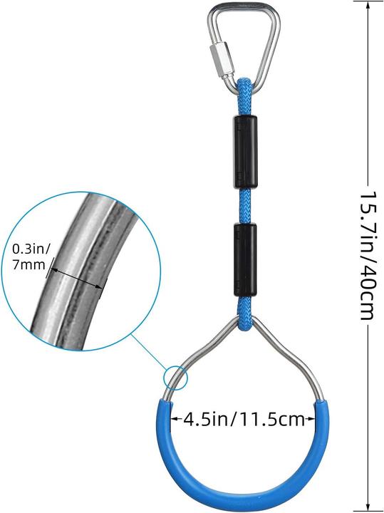 Actual product image Pellor Gymnastics rings