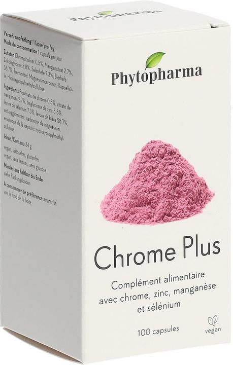 Actual product image Phytopharma Chrom Plus Kaps 100 (100 pcs., Capsules, Pills)