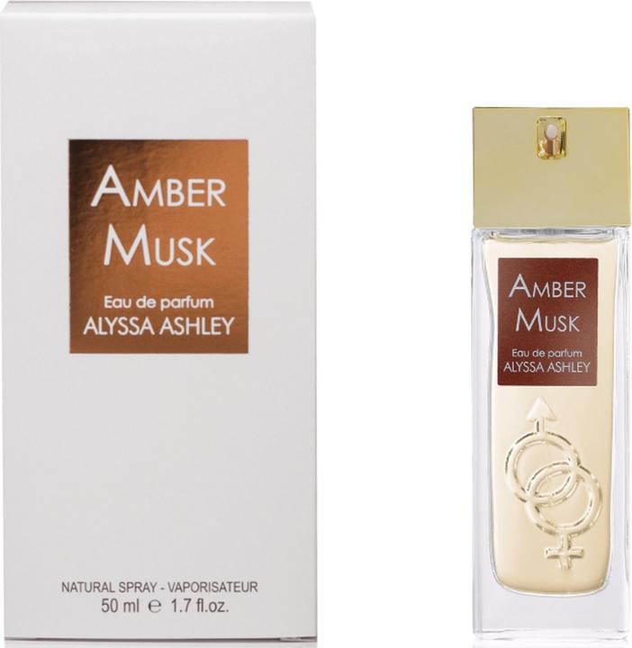 Actual product image Alyssa Ashley Unisex Perfume EDP Amber Musk (50 ml) (Eau de parfum, 50 ml)