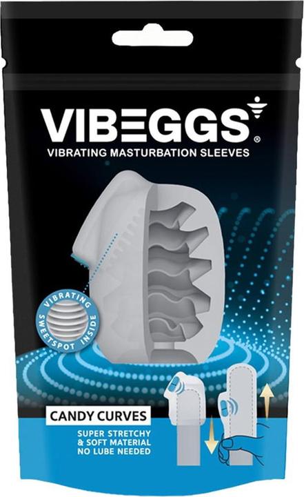 Actual product image Vibeggs Vibrating masturbation sleeve