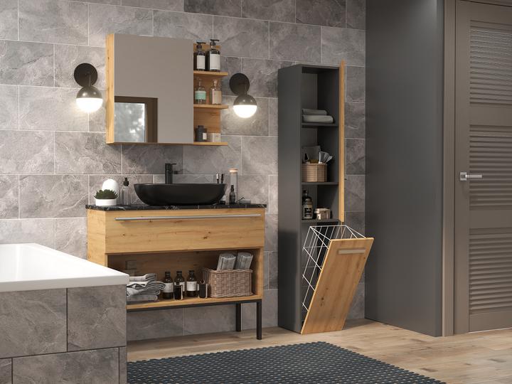 Image du produit Topeshop Armoire de rangement (174 x 31 x 31 cm)