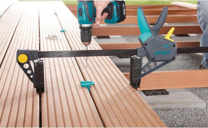 Produktbild wolfcraft 10 Abstandshalter für Terrassendielen