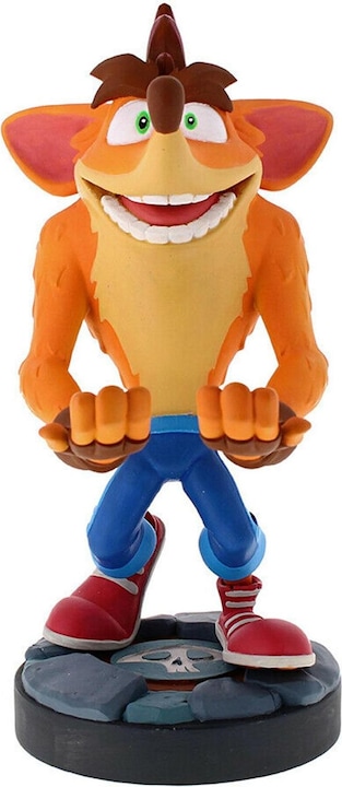 Actual product image Exquisite Gaming Crash Bandicoot NEW- Cable Guy (Xbox 360, Xbox Series X, PC, Mac, Xbox One S, Switch, PS4, PS5)