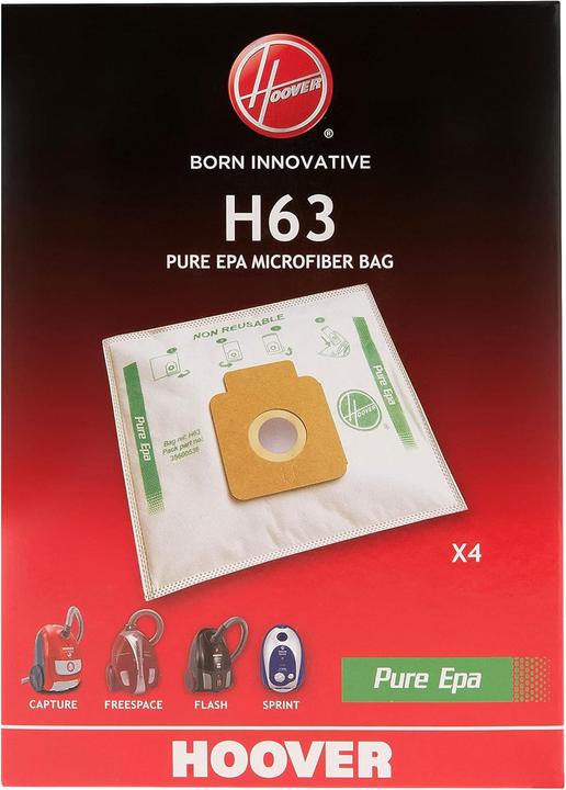 Produktbild Hoover Staubsaugerbeutel-Set H63 (12 Stück) (12 x)