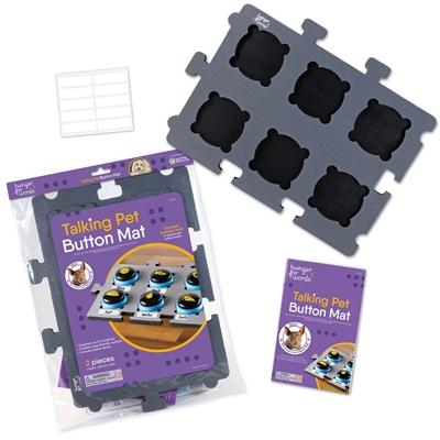 Produktbild Hunger for Words Talking Pet Button Mat