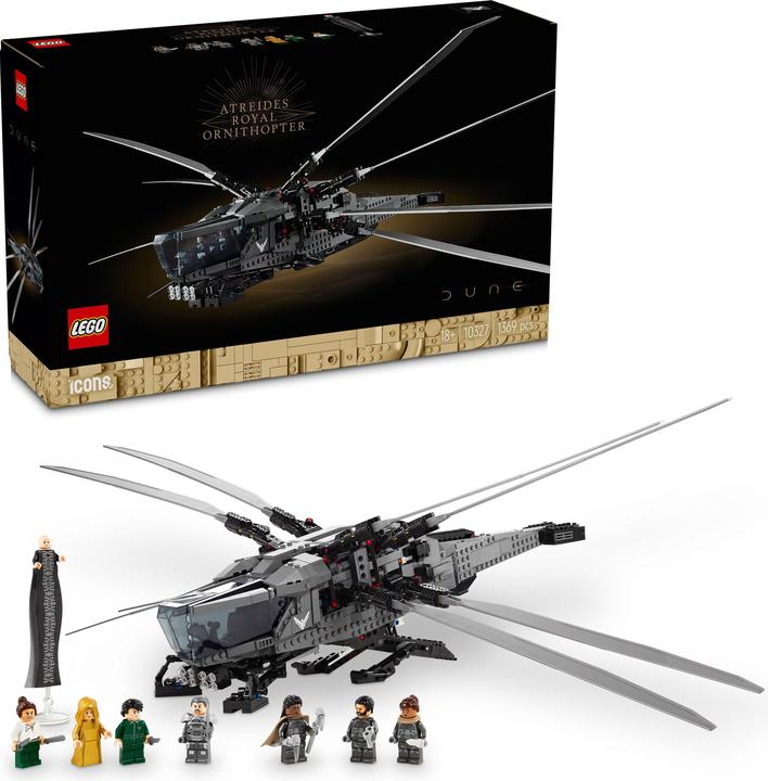 Produktbild LEGO Dune Atreides Royal Ornithopter (10327, LEGO Icons)