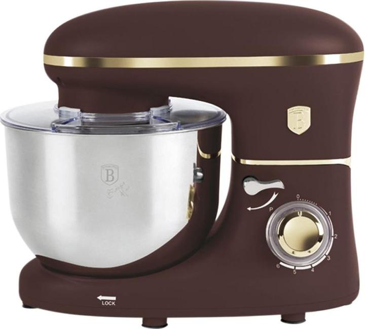 Actual product image BerlingerHaus Food processor matt bordeaux Leonardo Collection (1300 W)