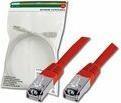 Immagine prodotto Digitus Cavo patch CAT 5e SF-UTP Cu PVC AWG 26/7 Lunghezza 5 m Colore rosso (SF/UTP, CAT5e, 5 m)