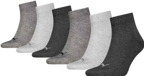 Image du produit Puma Socken Sportlich Stretch Quarter Plain ECOM 6P (paquet de 6, 43 - 46)