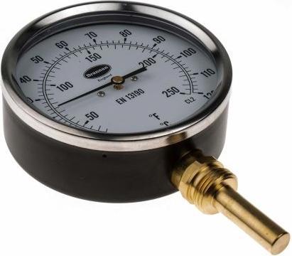 Image du produit Rs Pro THERMOMÉTRE BIMÉTAL 100MM 0+120°C 50MM