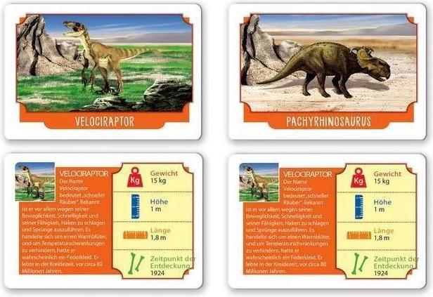 Actual product image Clementoni Record-breaking dinosaurs (German, 2 - 5 Players)