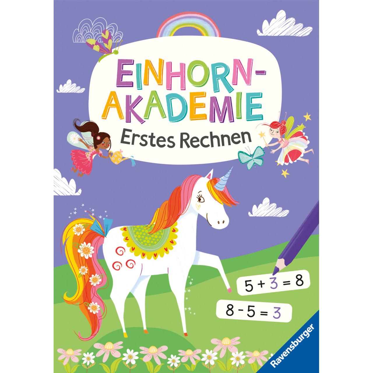 Einhorn-Akademie - Erstes Rechnen, Kinderbücher von Lutz Anderson, Lisa Regan