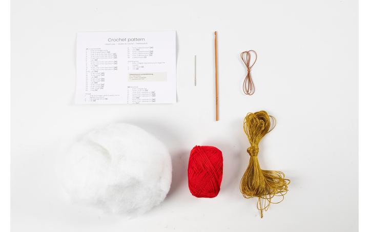 Produktbild Creativ Company Bastelset Weihnachtskugeln Häkeln