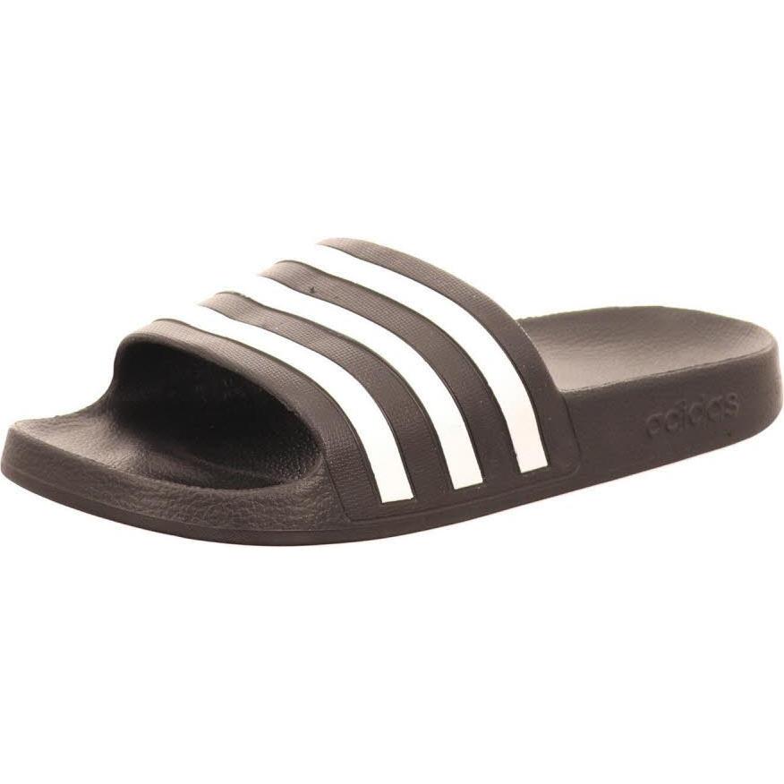 adidas, Herren, Hausschuhe, Adilette Aqua, Schwarz, (36 2/3)