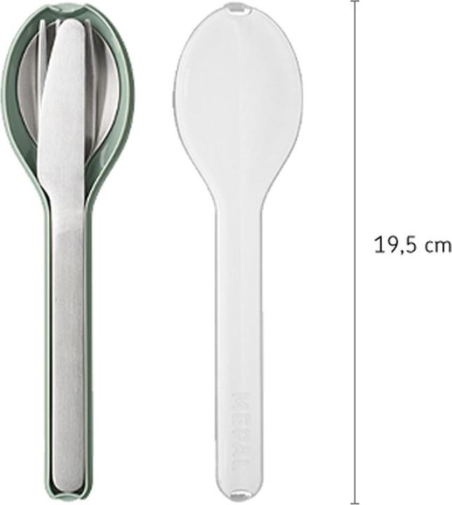 Actual product image Mepal Cutlery set 3 pcs GO (3 Piece, Cutlery set)