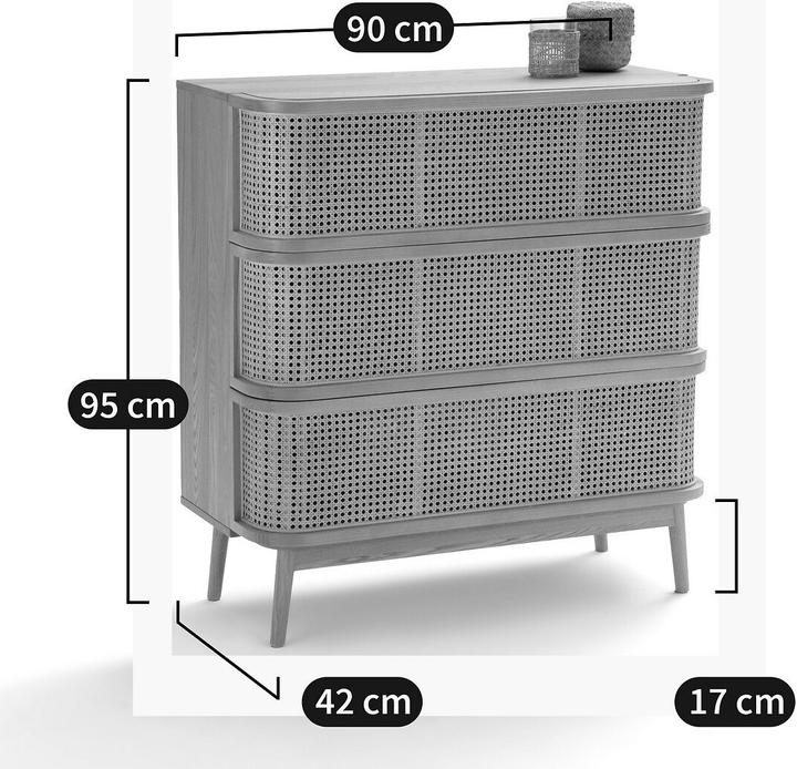 Produktbild La Redoute Interieurs Laora (90 x 42 x 95 cm)