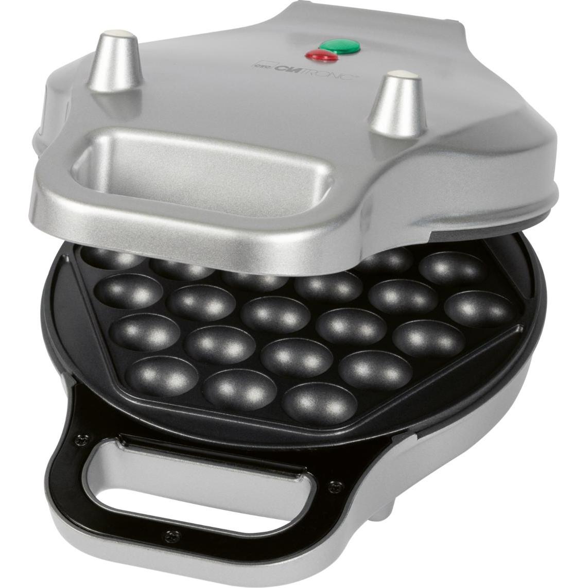 Clatronic WA 3772, Waffeleisen, Silber