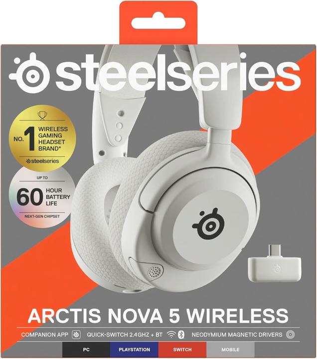 Actual product image SteelSeries Arctis Nova 5 (Wireless)