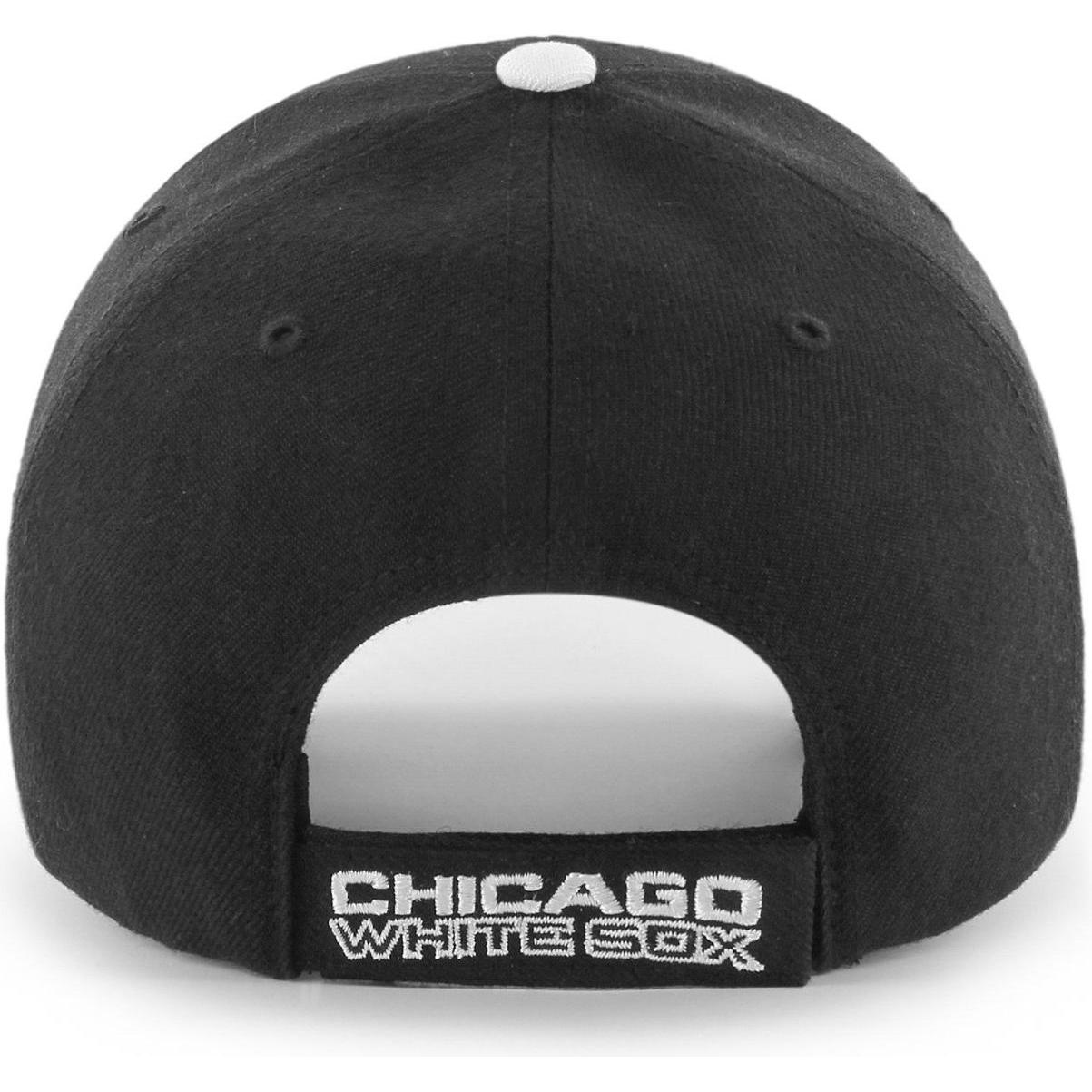 Thumbnail - 47 Brand, Herren, Cap, Relaxed Fit MLB Retro Chicago White Sox, Schwarz, (One Size)