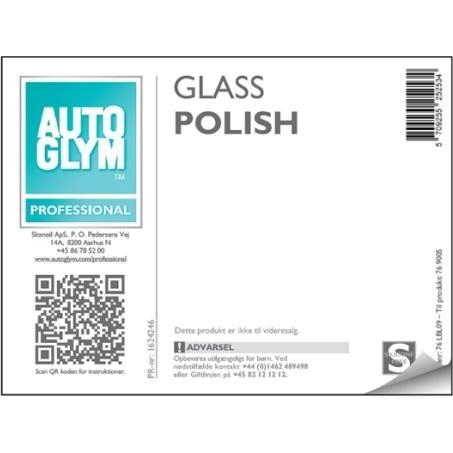 Autoglym, Accessori per pulizia auto, Etichetta Pulitore per vetri