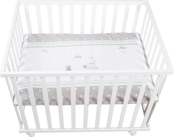 Actual product image Roba Playpen 100x75 Indibear (72.50 cm, 98 cm, MDF)