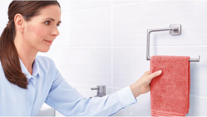 Actual product image tesa ESTEETIC towel ring incl. adhesive solution without drilling