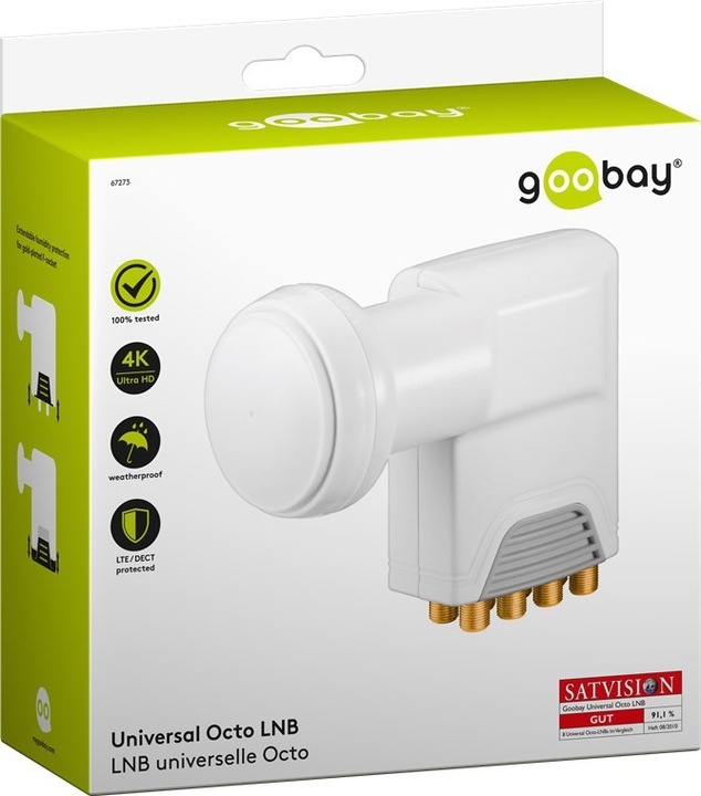 Actual product image Goobay Universal Octo (Octo LNB, 40mm)