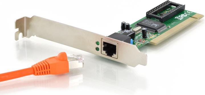 Produktbild Digitus Fast Ethernet PCI Card 10/100Mbit 1xRJ-45 Realtek 8139 (PCI)