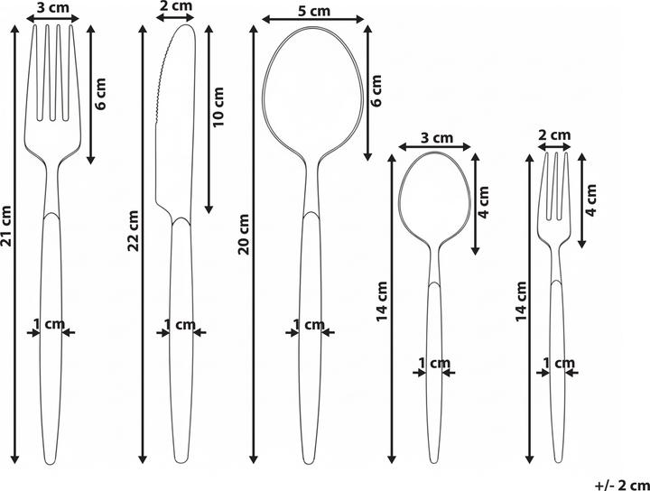 Image du produit Beliani Gemelli (30 pcs, Set de couverts)