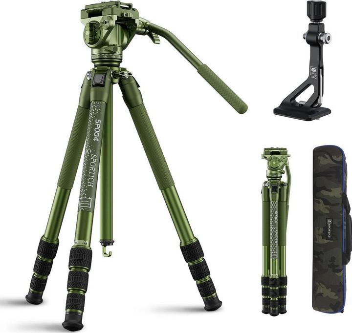 Image du produit Sirui Sportich Stativ SP004+G5X Grün (Métal)